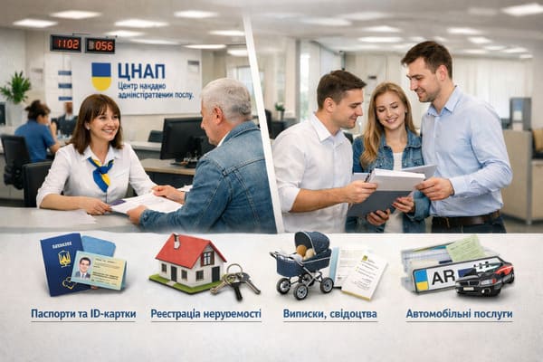 ЦНАП Дніпро послуги