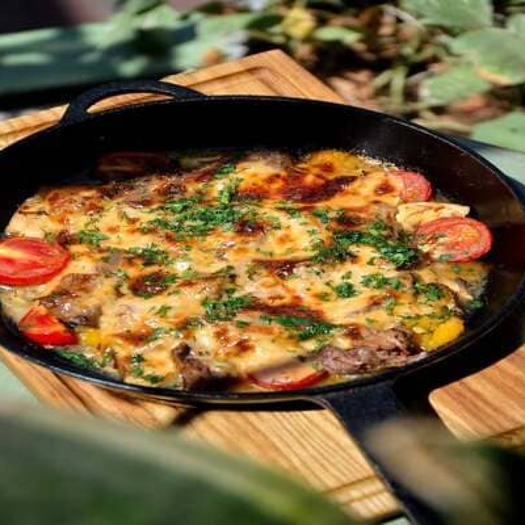 «Днепровская реберня», меню 