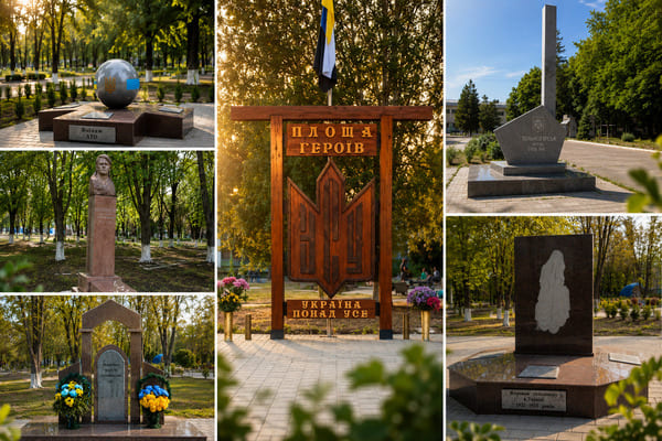 Пам'ятники та меморіали Вільногірська